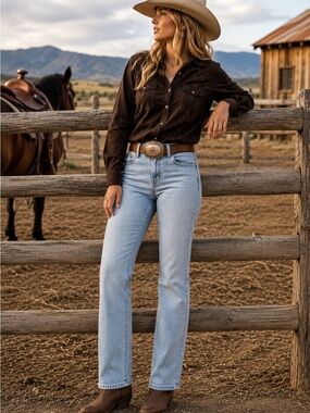 Silver Jeans Highly Desirable Straight High Rise Jeans Sz 25